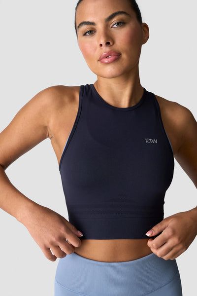 ICANIWILL Define Seamless Cropped Tank Top