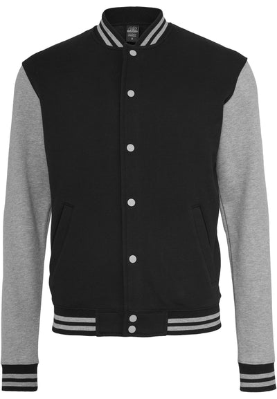 Urban Classics 2-tone College Sweatjacket Takki