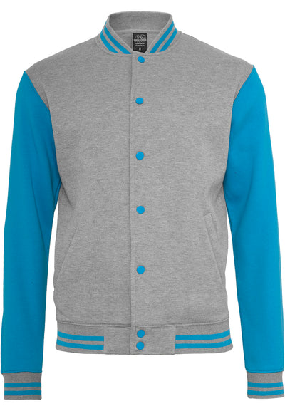 Urban Classics 2-tone College Sweatjacket Takki