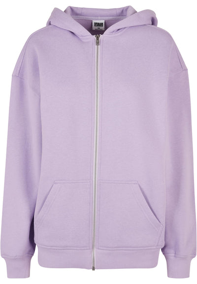 Urban Classics Ladies Oversized Zip Hoody naisten huppari