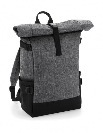 Bagbase Block Roll-Top Backpack reppu 22l