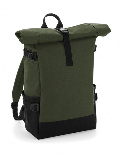 Bagbase Block Roll-Top Backpack reppu 22l