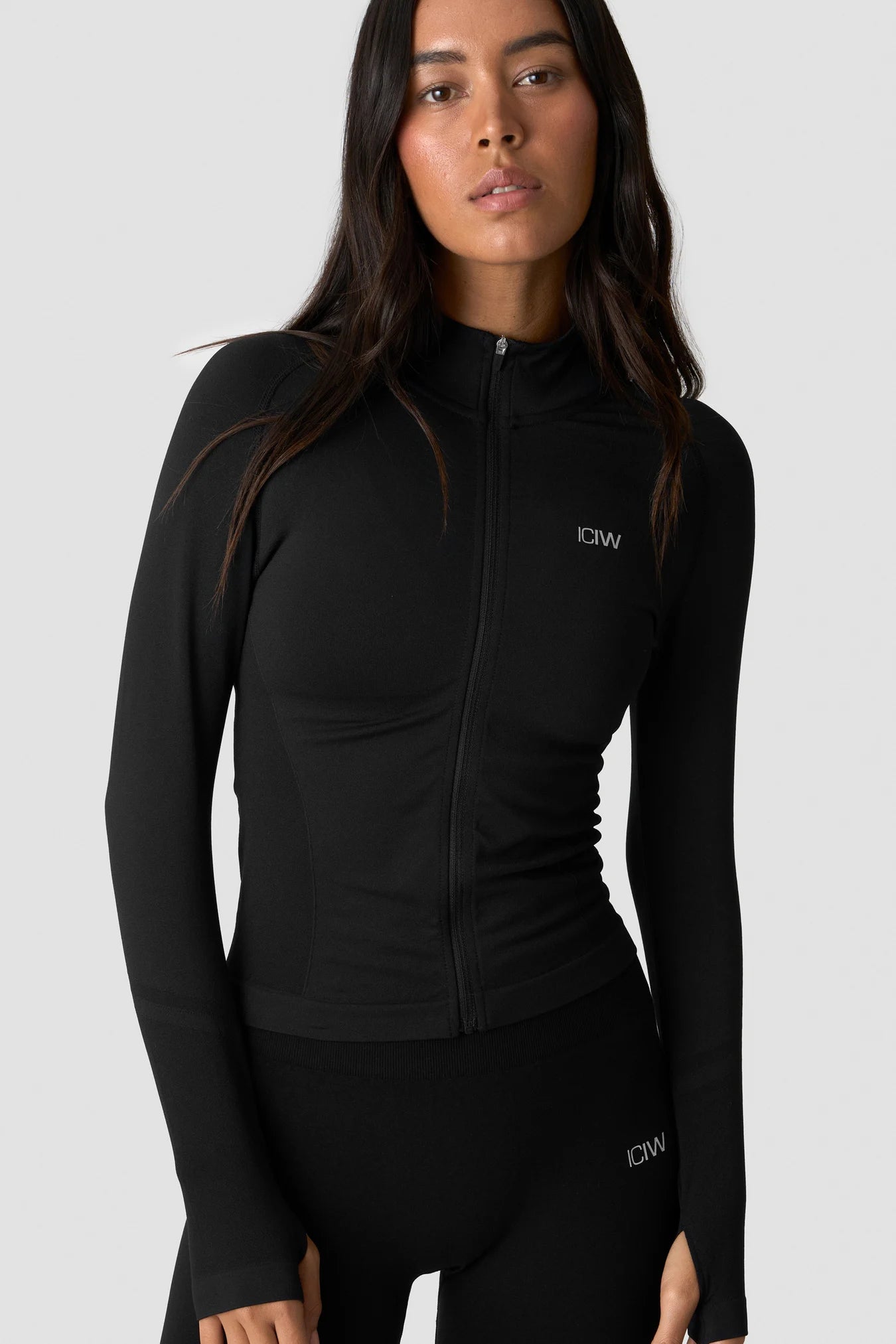 ICANIWILL Define Seamless Zip Long sleeve verkkatakki