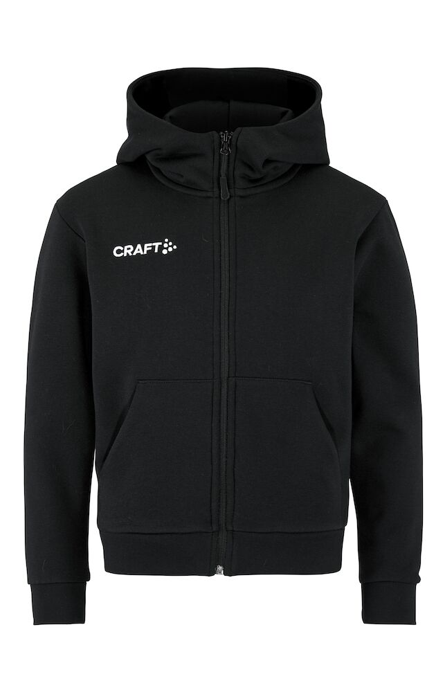 Craft Community 2.0 Logo FZ Hoodie nuorten vetoketjuhuppari