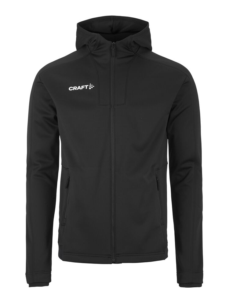 Craft Evolve 2.0 Brushed Hood Jacket miesten vetoketjuhuppari (eco)