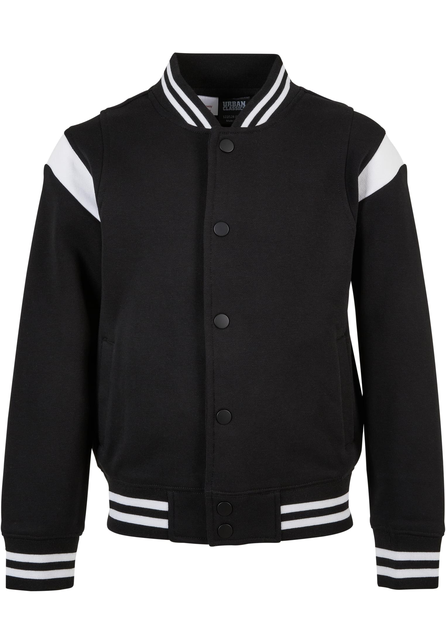 Urban Classics Boys Inset College Sweat Jacket nuorten Takki