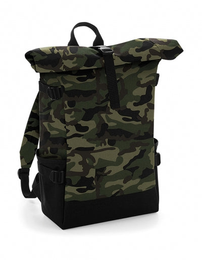 Bagbase Block Roll-Top Backpack reppu 22l